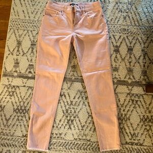 Express Ankle Legging Mid Rise Jeans with Zippers